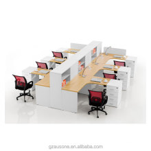 Modern cubicles office workstation Partition cubicle for 6 person